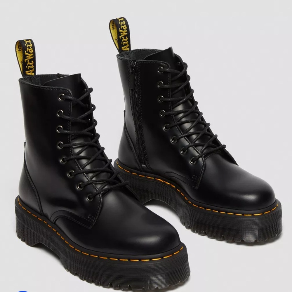 Dr. Martens Black Platform Boots